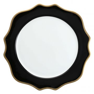 12.6" Flora Black & Gold